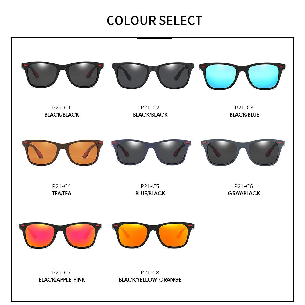 Lunettes de soleil au design confortable UV400