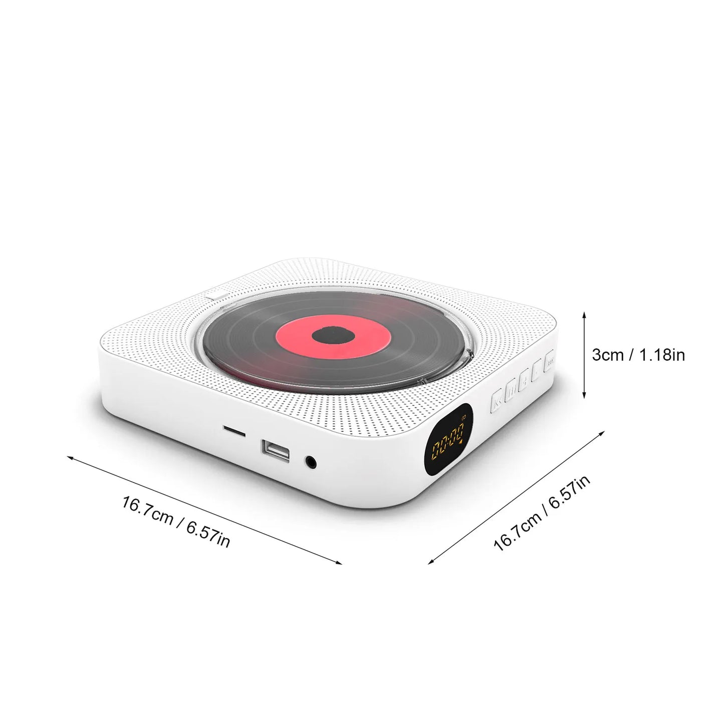 Portable CD Player with Bluetooth 