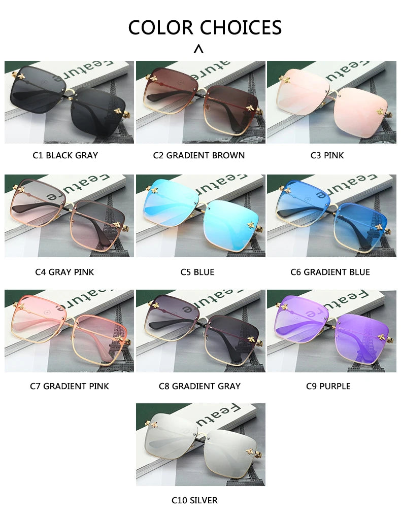 Lunettes de soleil mode UV400 