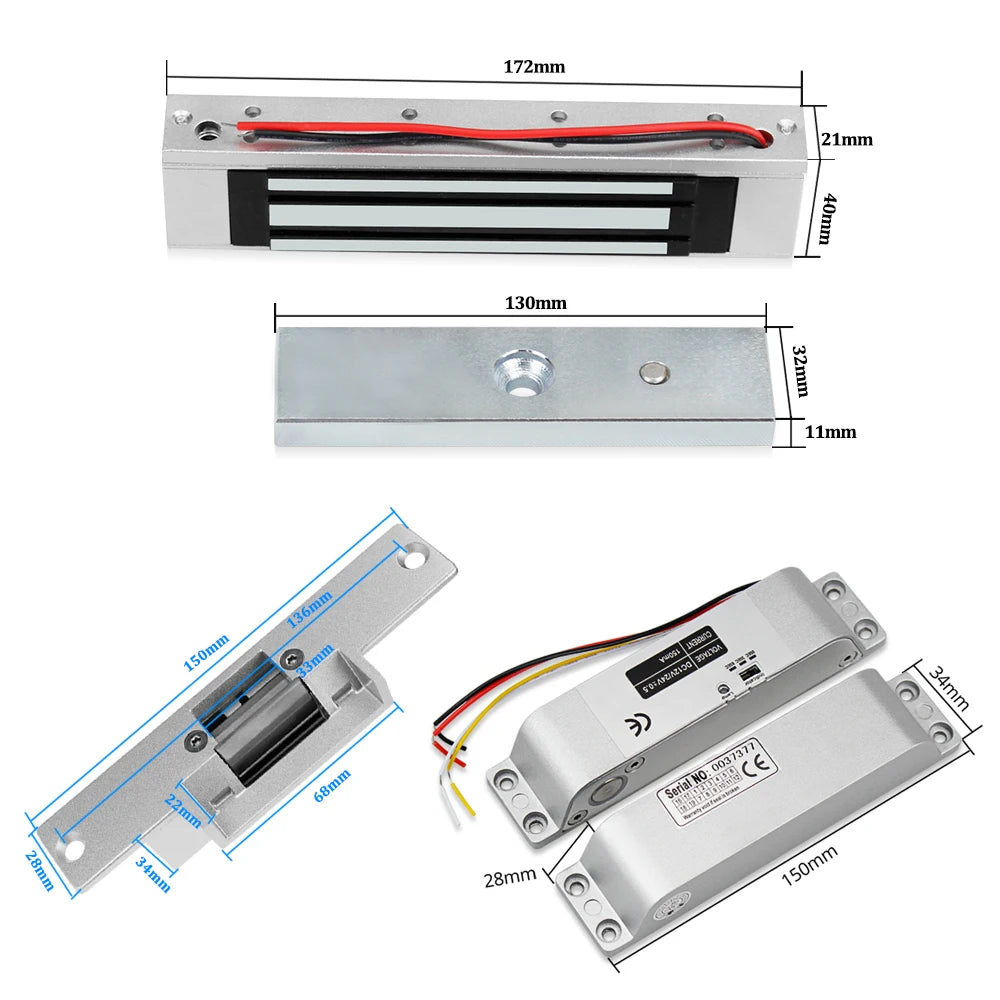 Kit de système de contrôle d'accès extérieur