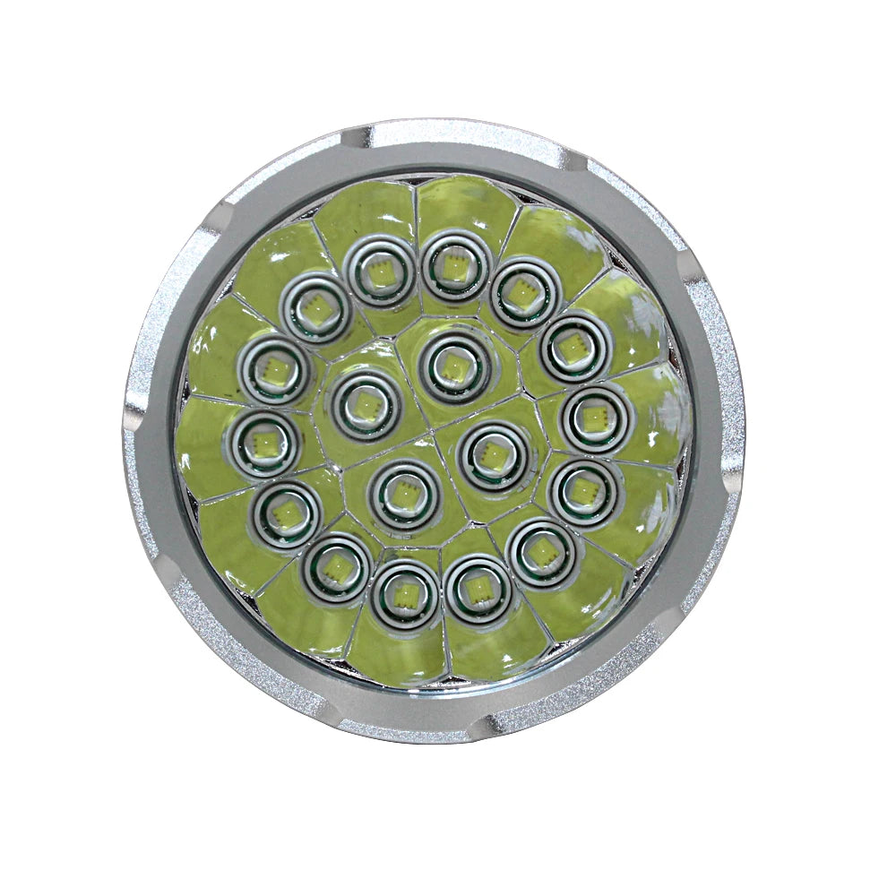 Lampe de poche LED 18 * T6 LED 4 * 18650