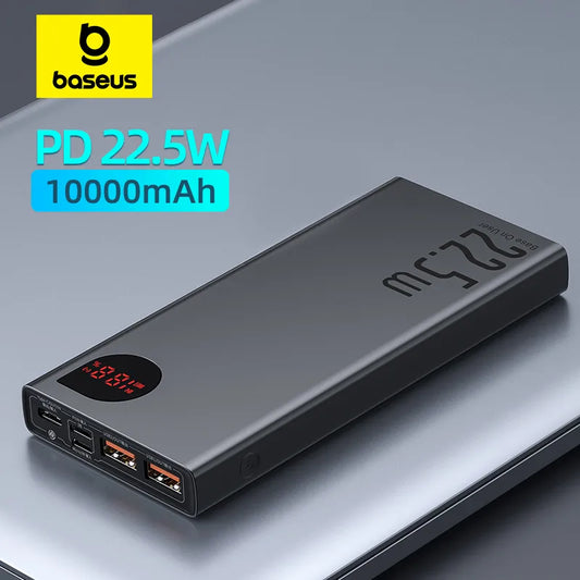 PowerBank 10000mAh External battery fast charge 22.5W 