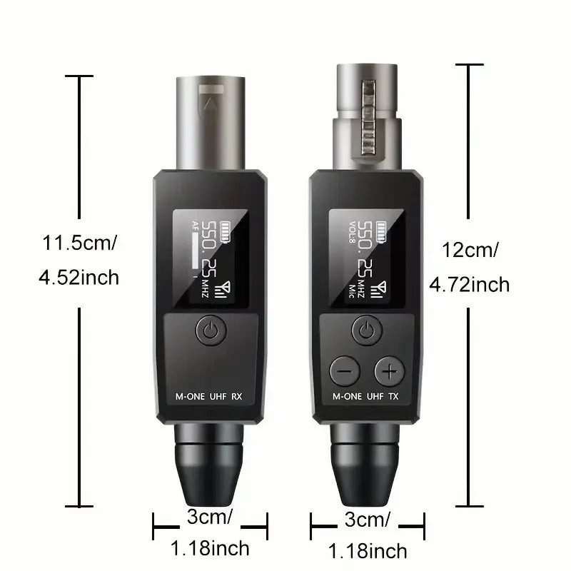 Émetteur sans fil pour microphone 