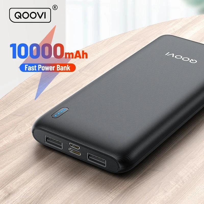 PowerBank 10000mAh Batería externa carga ultra rápida