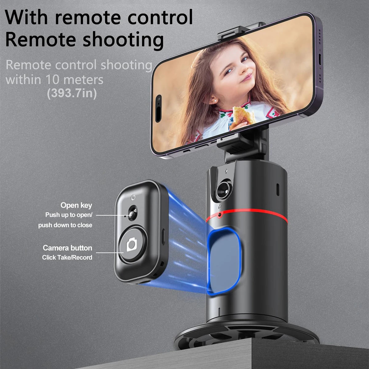 Auto Face Tracking Phone Holder Live Streaming 