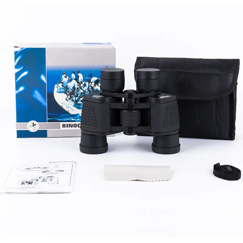 80x80 Long Range Binoculars, 15000m High Power HD Telescope 