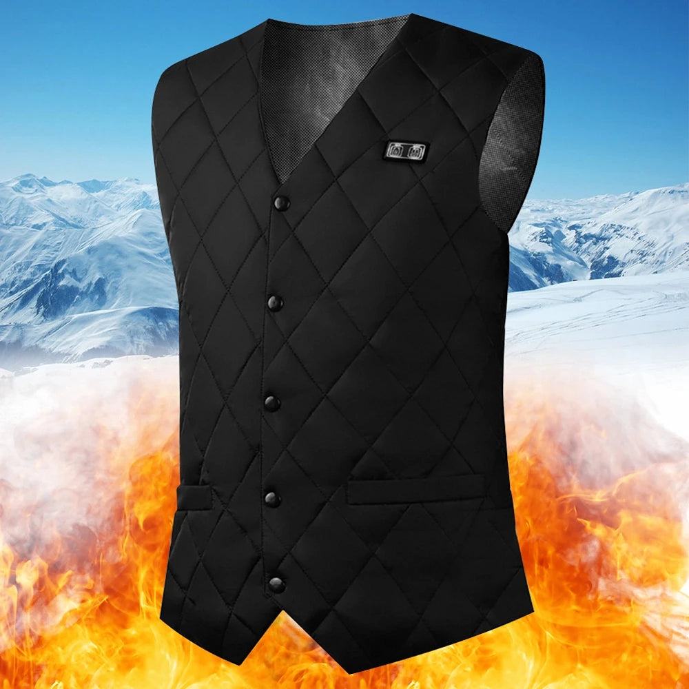 Gilet chauffant élégant