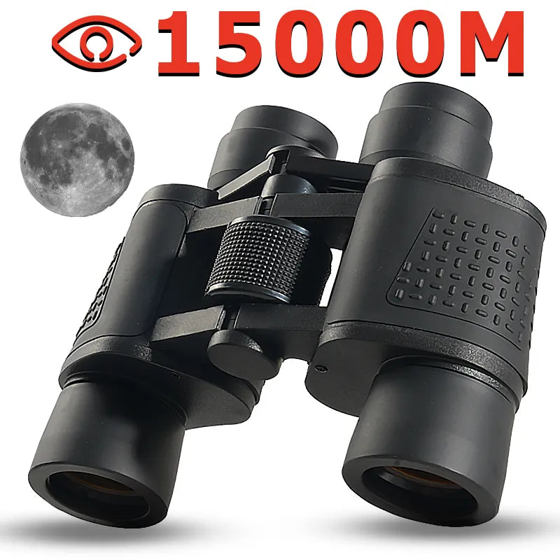 80x80 Long Range Binoculars, 15000m High Power HD Telescope 