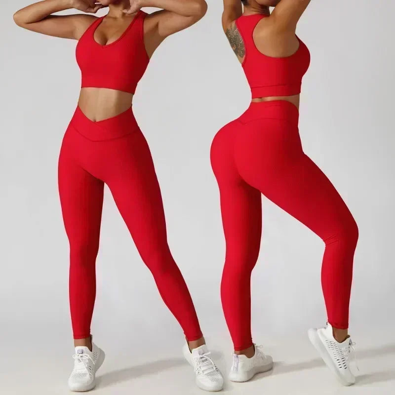 Ensemble de sport 3 pièces pour femme 