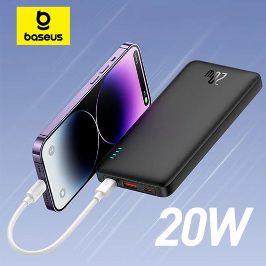 PowerBank 10000mAh External battery fast charge 20W 