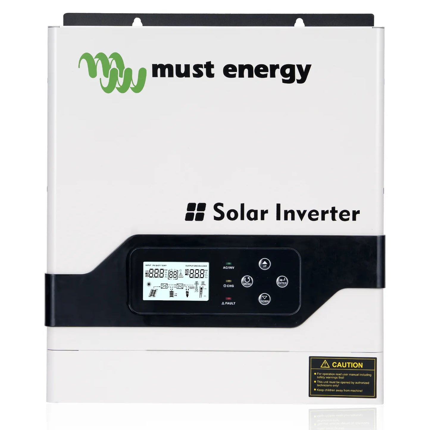 MUST Energy – onduleur solaire hybride MPPT 60A, 3kw, 24/220/230V, sortie PV 145V, système solaire hors réseau, moniteur WIFI, écran LCD 