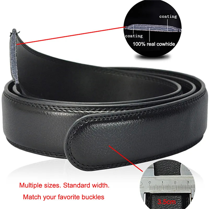 Quality Genuine Luxury Men's Belt 