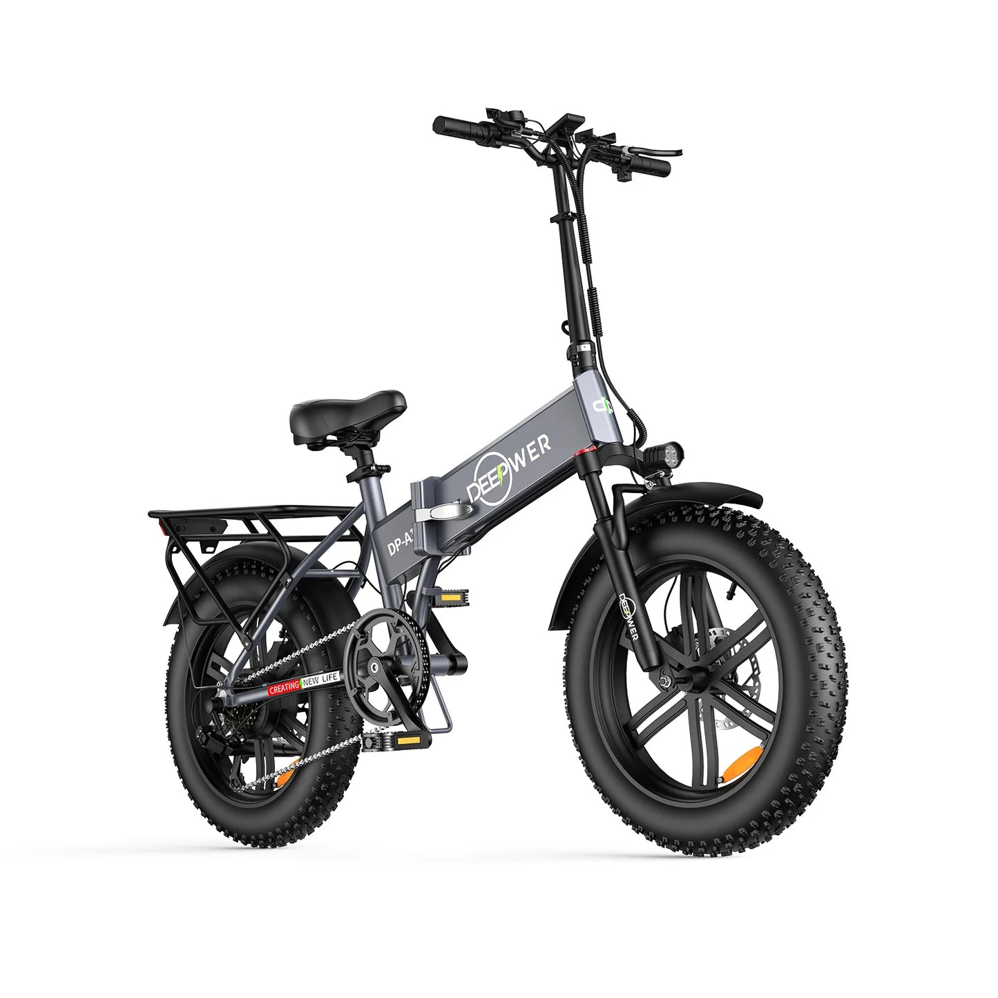 Vélo pliant Montagne e-Bike 20" Gros Pneu Urbain 1000W 48V 20AH 