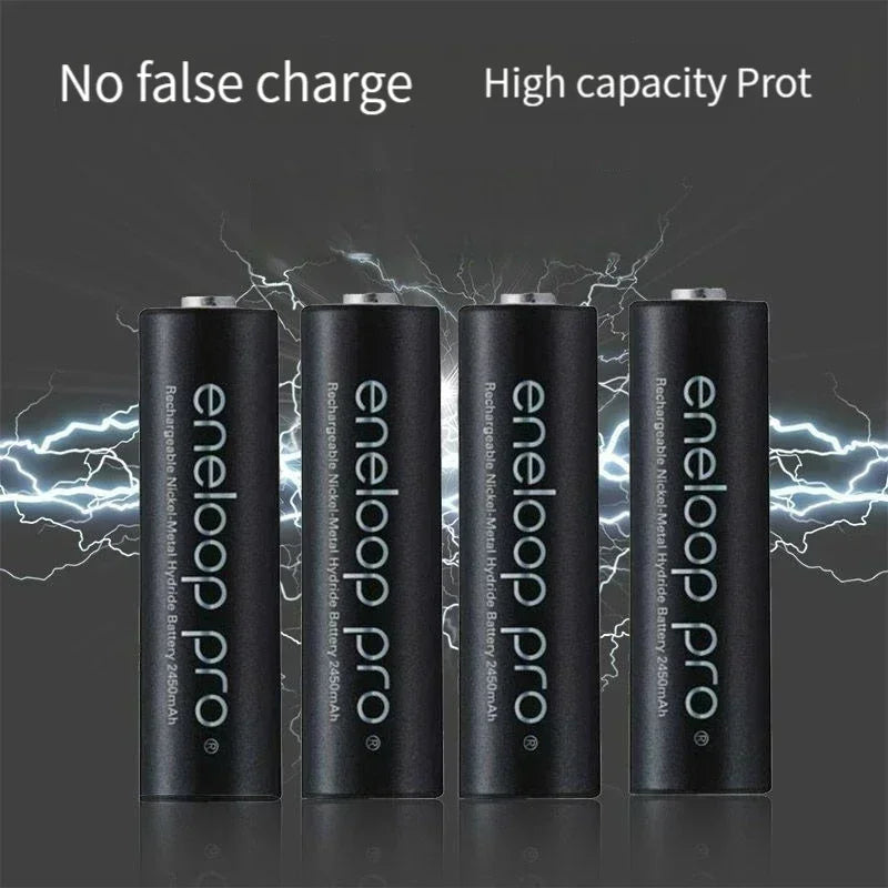 Piles rechargeables AA pro 2550mAh 1,2V NI-MH (Pack 4 unités) 