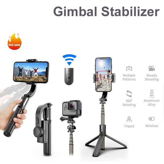 Gyroscope image stabilizer video recording 